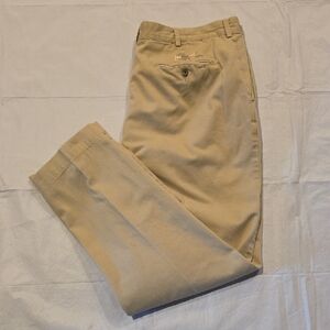 Polo Ralph Lauren Men's Khaki‎ Tan Flat Front Chino Pants 38/32